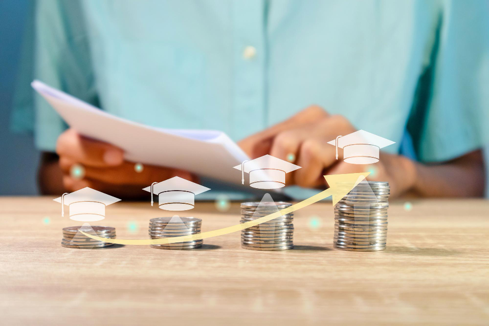 Education loans processing fees