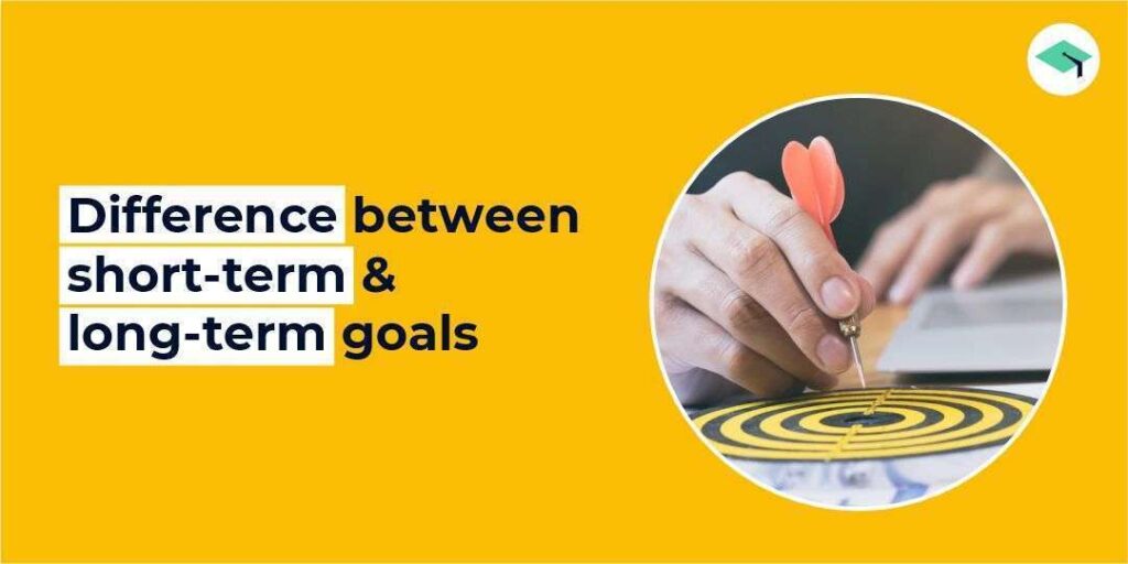 difference between the short term and long term goals